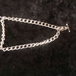 Ami gaz chocker toggle necklace chain. 9mm 18 inches and smaller stainless.
